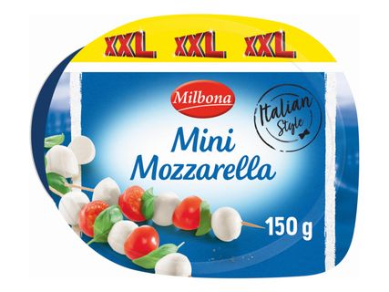 Mozzarella pizzafeltét