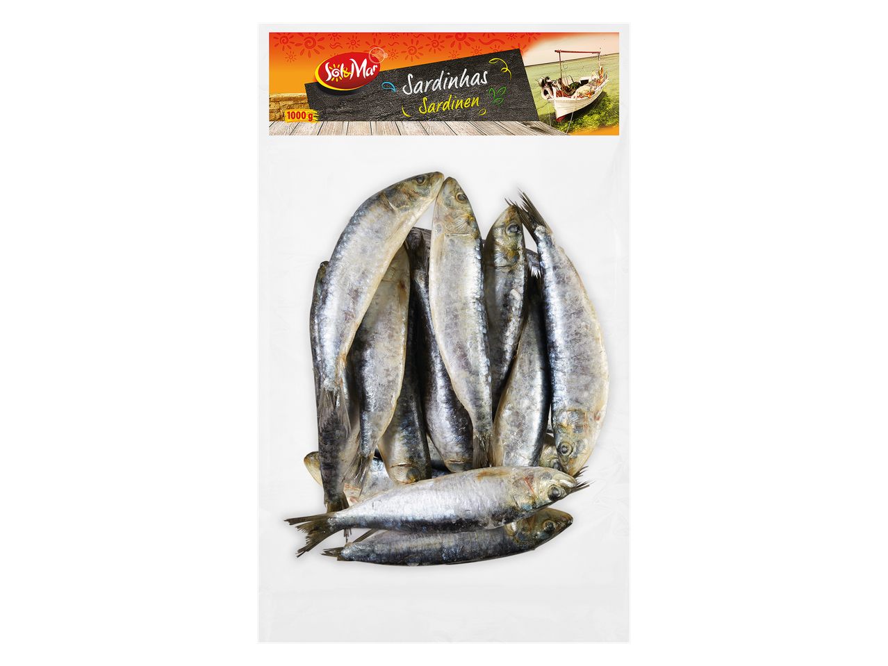 SolMar Sardinen, 1000 g.
