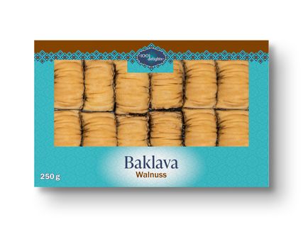 1001 delights Baklava Walnuss