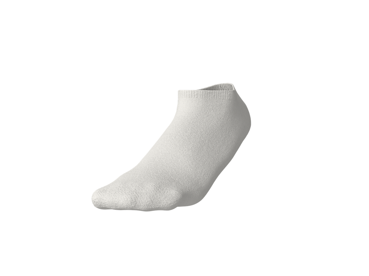 Chaussette de sport blanche, coupe basse