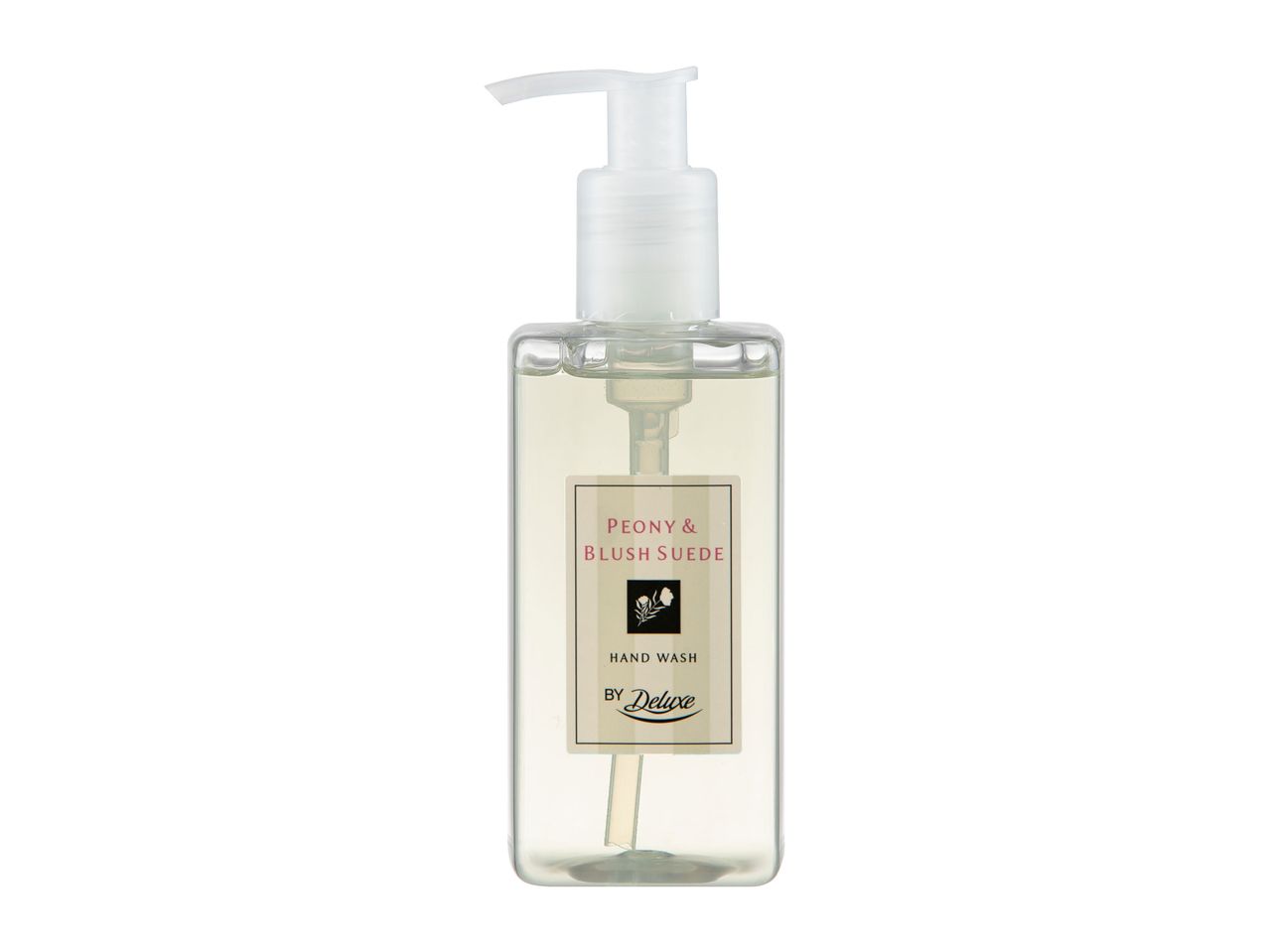 Deluxe hand wash, Peony & Blush Suede scent.