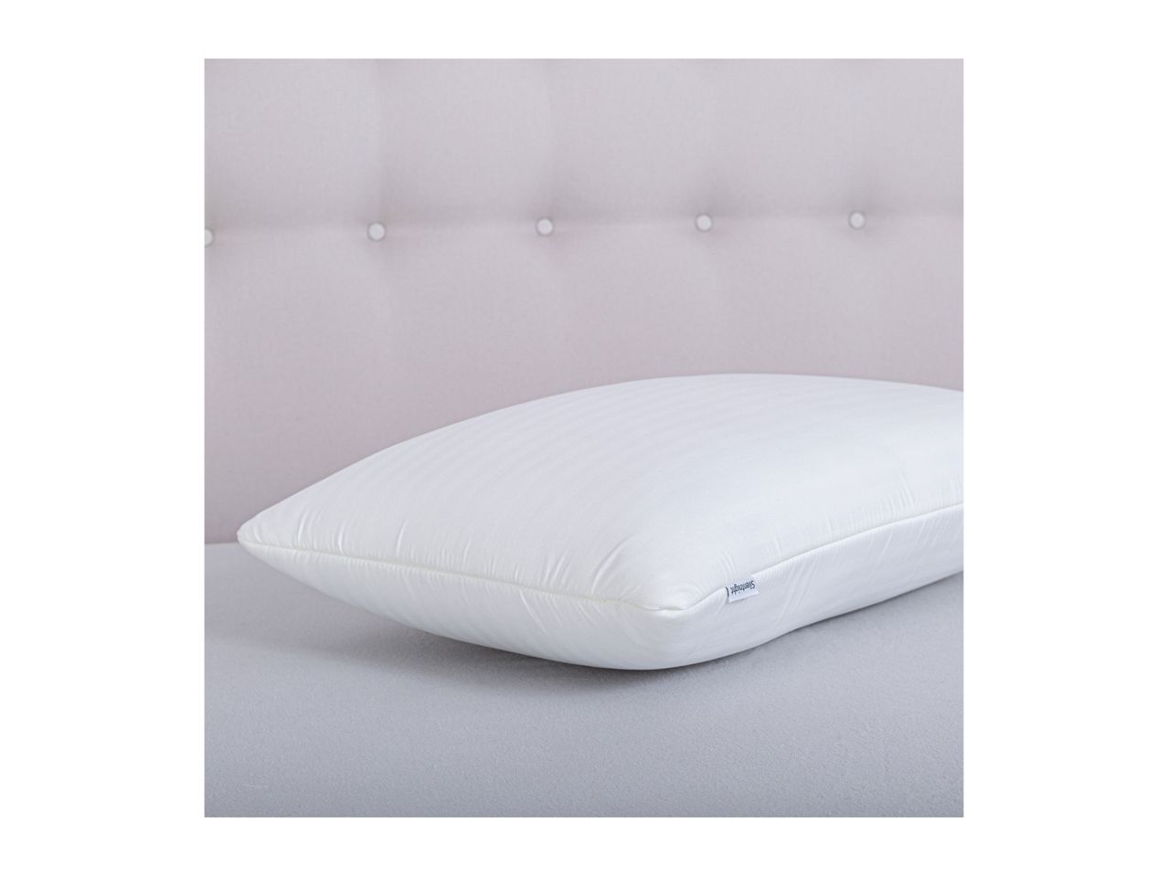 Go to full screen view: Silentnight Memory Foam Anti - Bacterial Pillow - Image 3