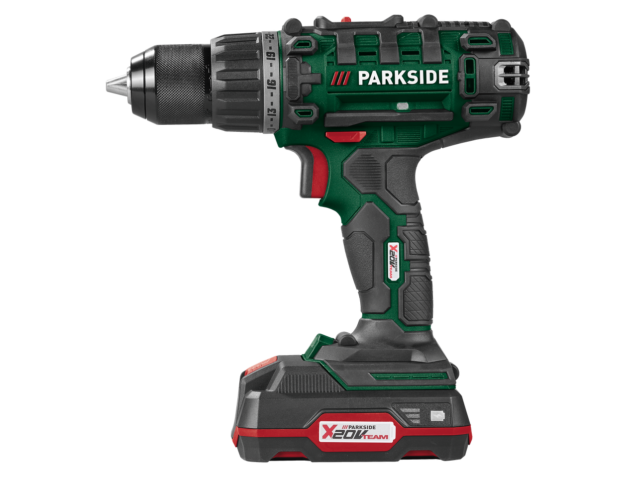 PARKSIDE 20 V perceuse-visseuse sans fil, kit de démarrage