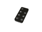 TRONIC® Fan Heater remote control with power, mode, fan, timer, eco, plus, and minus buttons