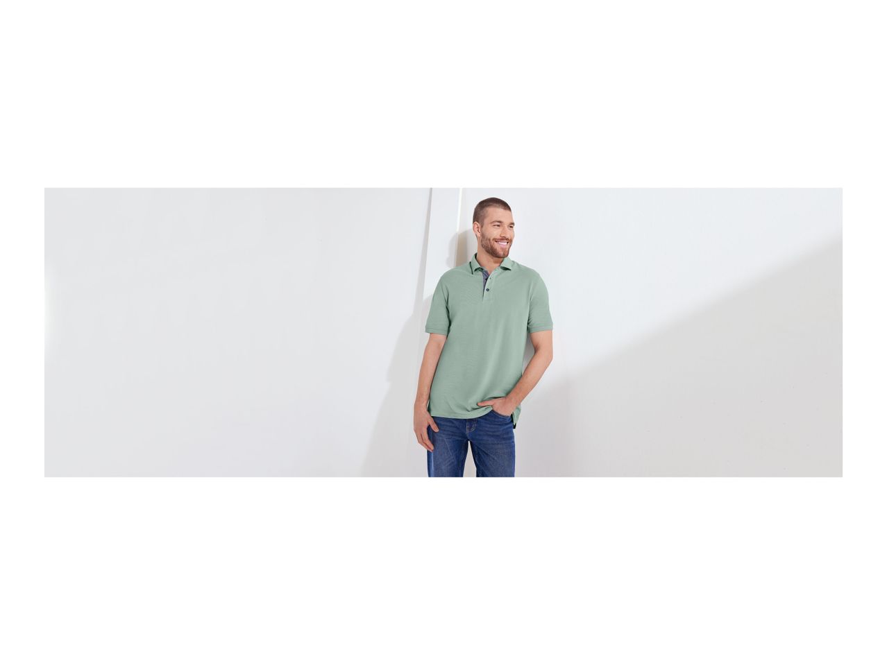 Go to full screen view: Men’s Polo Shirt - Image 8