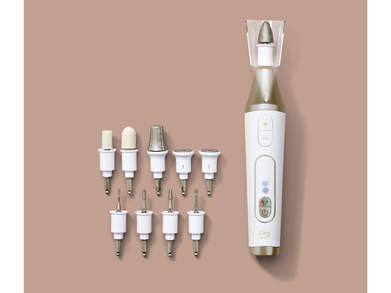 Cien BEAUTY: Pilă electrică pentru unghii cu accesorii.