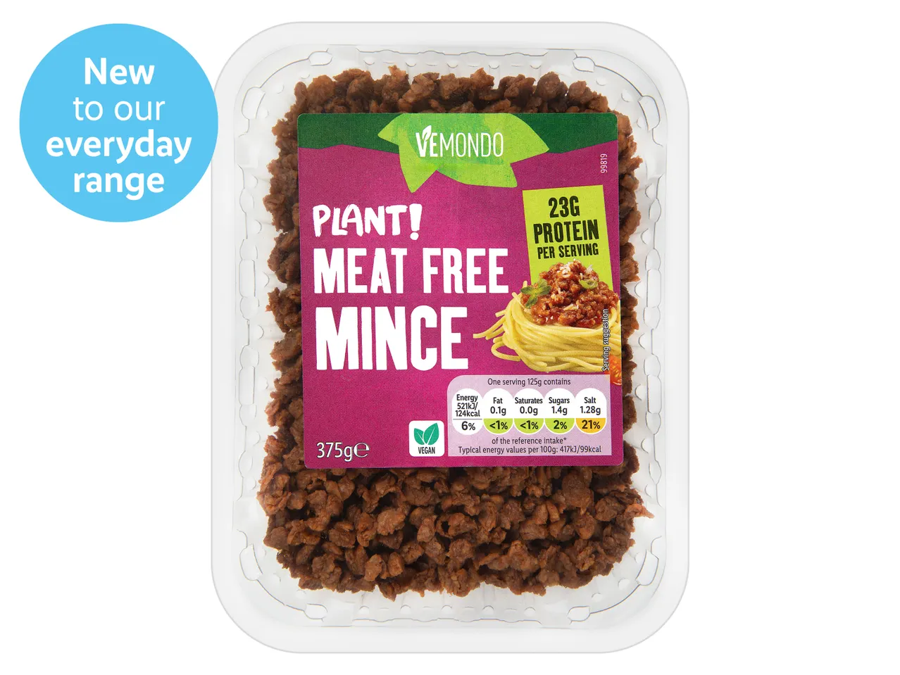 Go to full screen view: Vemondo Meat Free Mince - Image 1