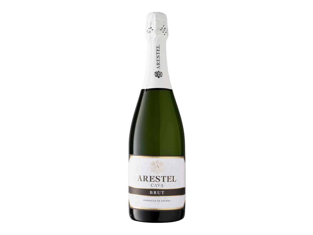 Arestel Cava Brut pezsgő palack.