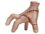A severed hand with stitches, resembling Thing from the Addams Family.