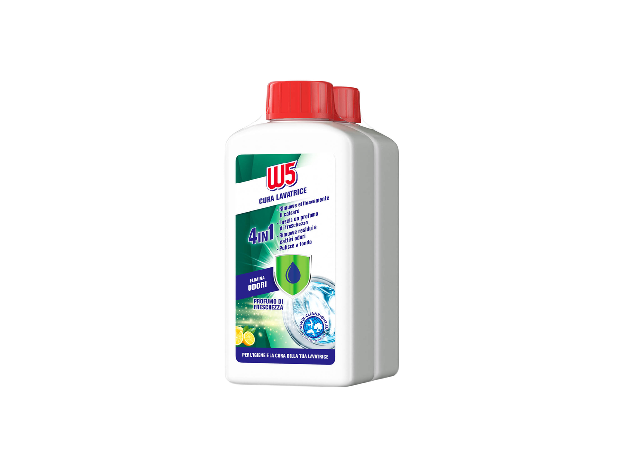 Detergente cura lavatrice