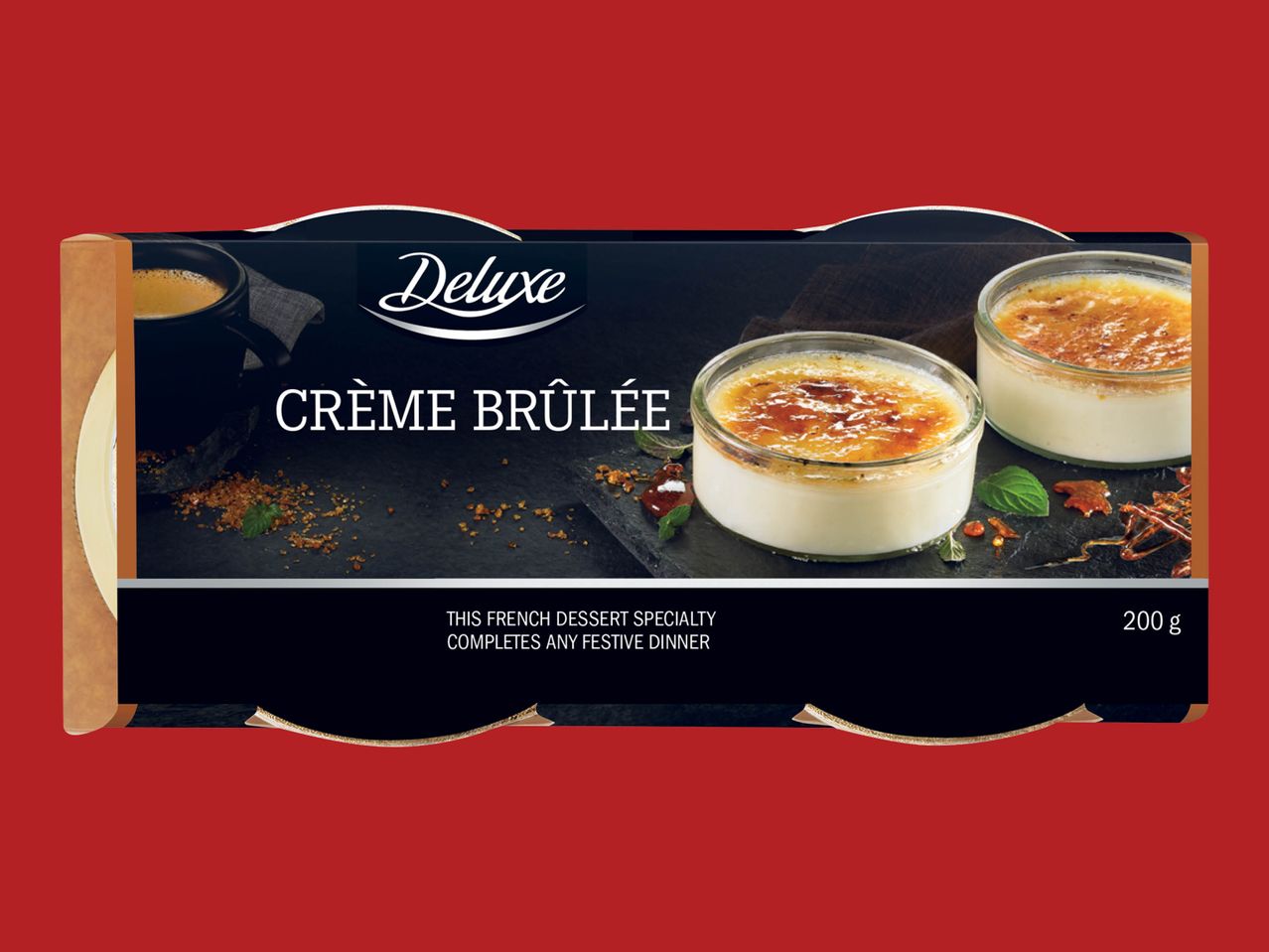 DELUXE Crème brûlée