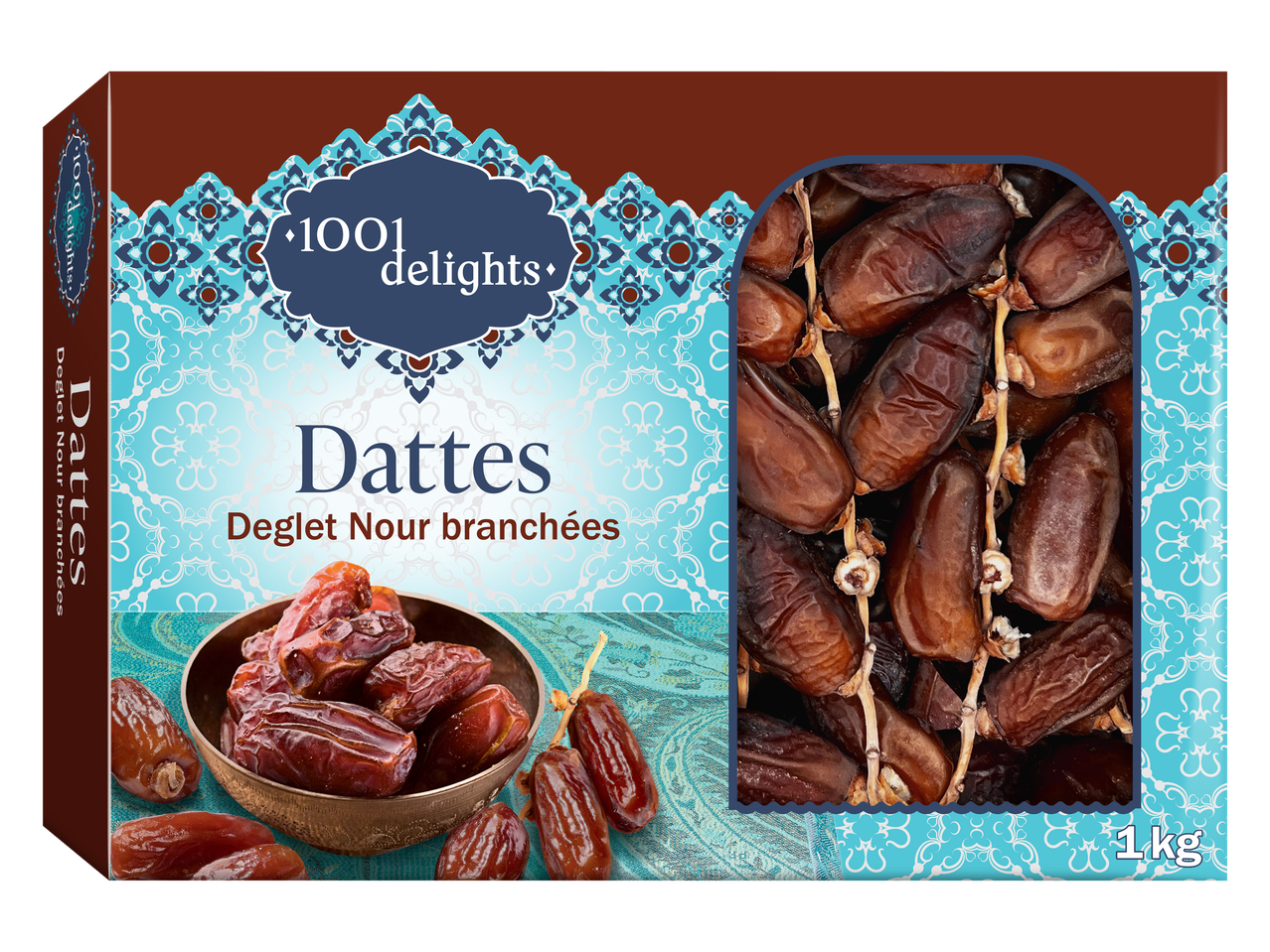 Dattes Deglet Nour branchées