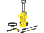 Kärcher 1600W Pressure Washer with hose, spray gun, and two lances.