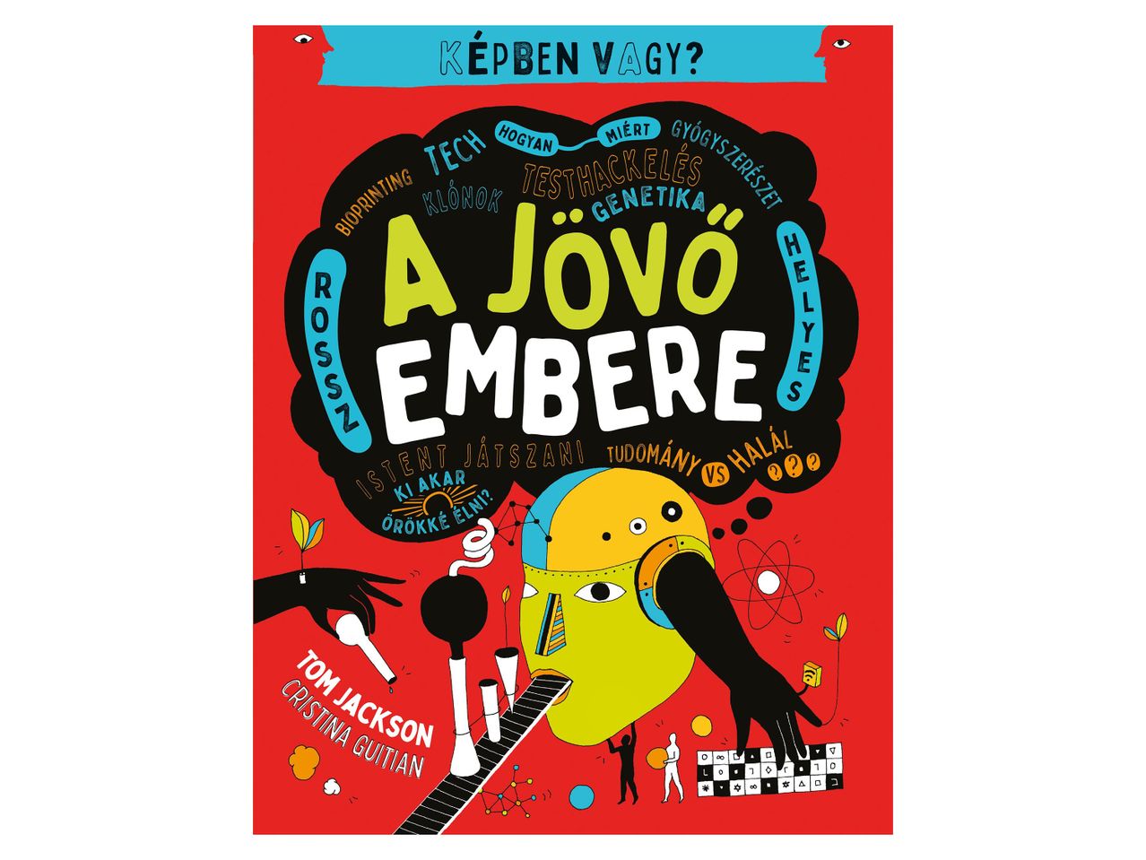 A Jövő Embere című könyv borítója.