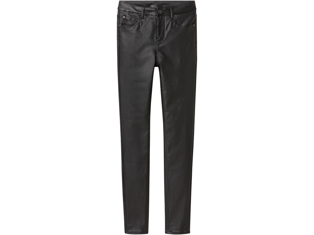 esmara ženske crne traperice od umjetne kože