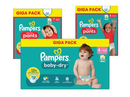 XXL Pampers Baby Dry/Pants