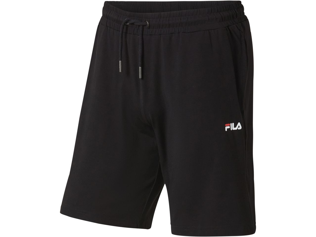 Black Fila men's drawstring shorts.