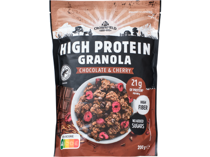 CROWNFIELD Valgurikas krõbe müsli