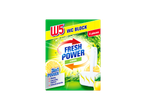 W5 WC Block Fresh Power citrom illattal, 4 darabos kiszerelésben.