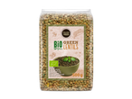 Golden Sun Lentilles Vertes Biologiques, paquet de 500g.