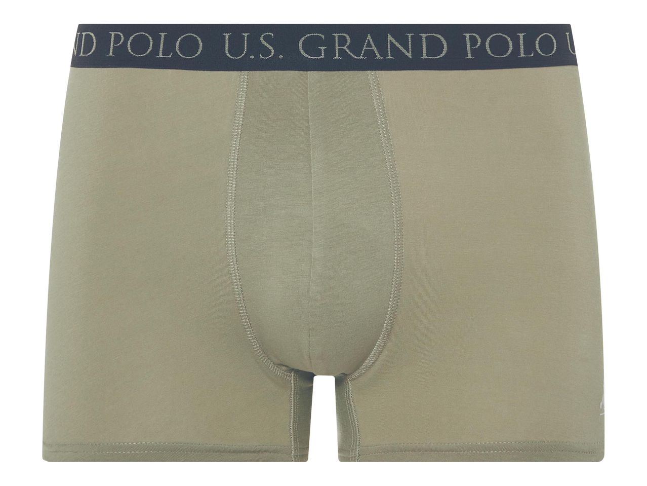 Zöld Grand Polo VS férfi bokszeralsó.