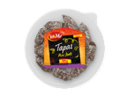 En pakke med mini fuets, en type tørret pølse, med en etiket der siger 'Tapas Mini fuets 100 g'.
