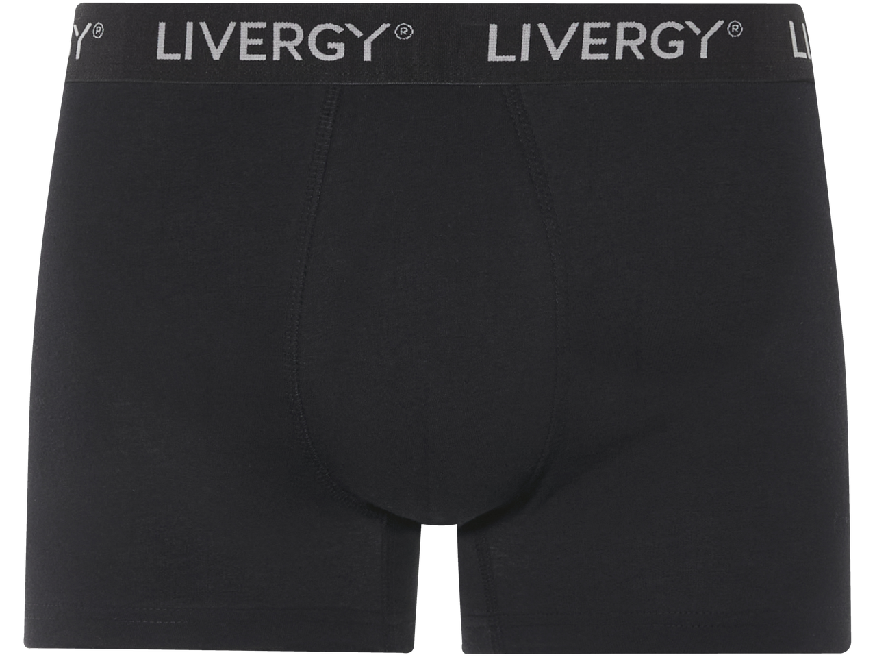 LIVERGY muške crne bokserice.