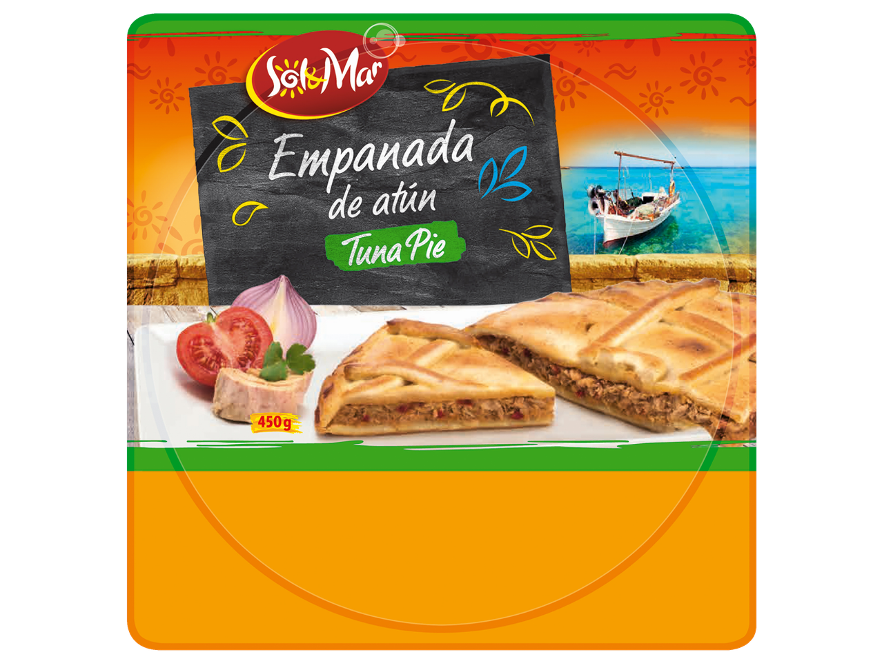 Sol&Mar tonijn empanadas: hartige pastei met tonijnvulling.