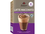 Bellarom Latte Macchiato cu aromă de mocca cu ciocolată dublă.