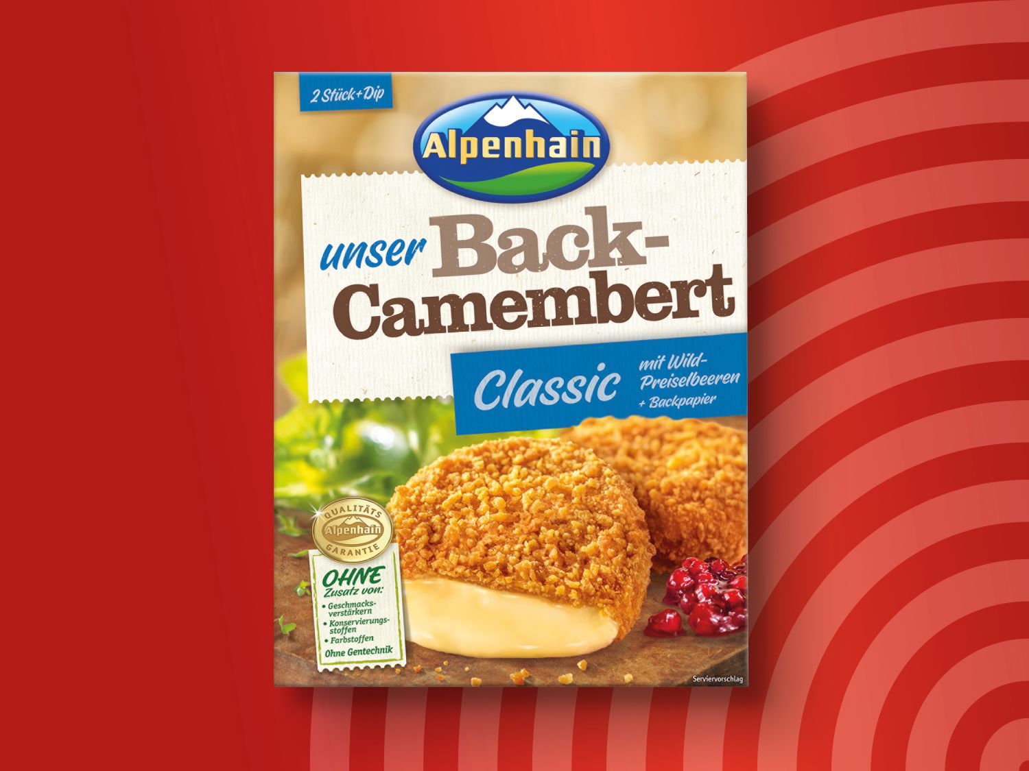 Alpenhain Back-Camembert/-Mozzarella Sticks - Lidl