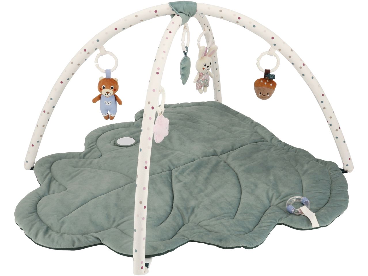 Palestrina per bambini con arco e giocattoli appesi