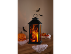 LIVARNO home LED Halloween lantern with pumpkins and bats