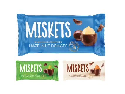 Šokoladu aplieti riešutai