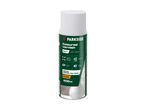 White coloured varnish spray can, 2-in-1 paint + primer, gloss finish, 400ml.