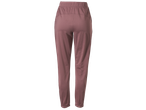 Дамски спортен панталон в цвят пепел от рози, с заден изглед.