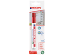 Edding 3000 rode permanent marker, 1,5-3 mm punt, multi-oppervlak.