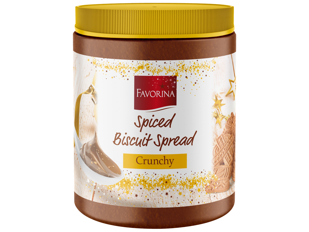 Favorina pikantu cepumu krējuma burka.