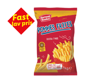 Harvest Basket Pommes Frites med Coating