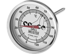Grill Meister meat thermometer: measures meat temperature.