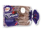 En pakke Pagen Lingon Grova groft brød med tranebær.