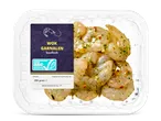 Knoflook wokgarnalen, 200g, ASC gecertificeerd.