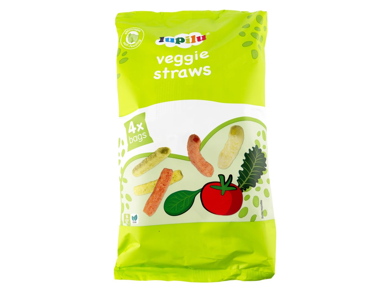 A package of Hipp organic veggie straws.