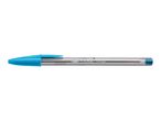 A BIC Cristal ballpoint pen in blue, 1.6 mm.