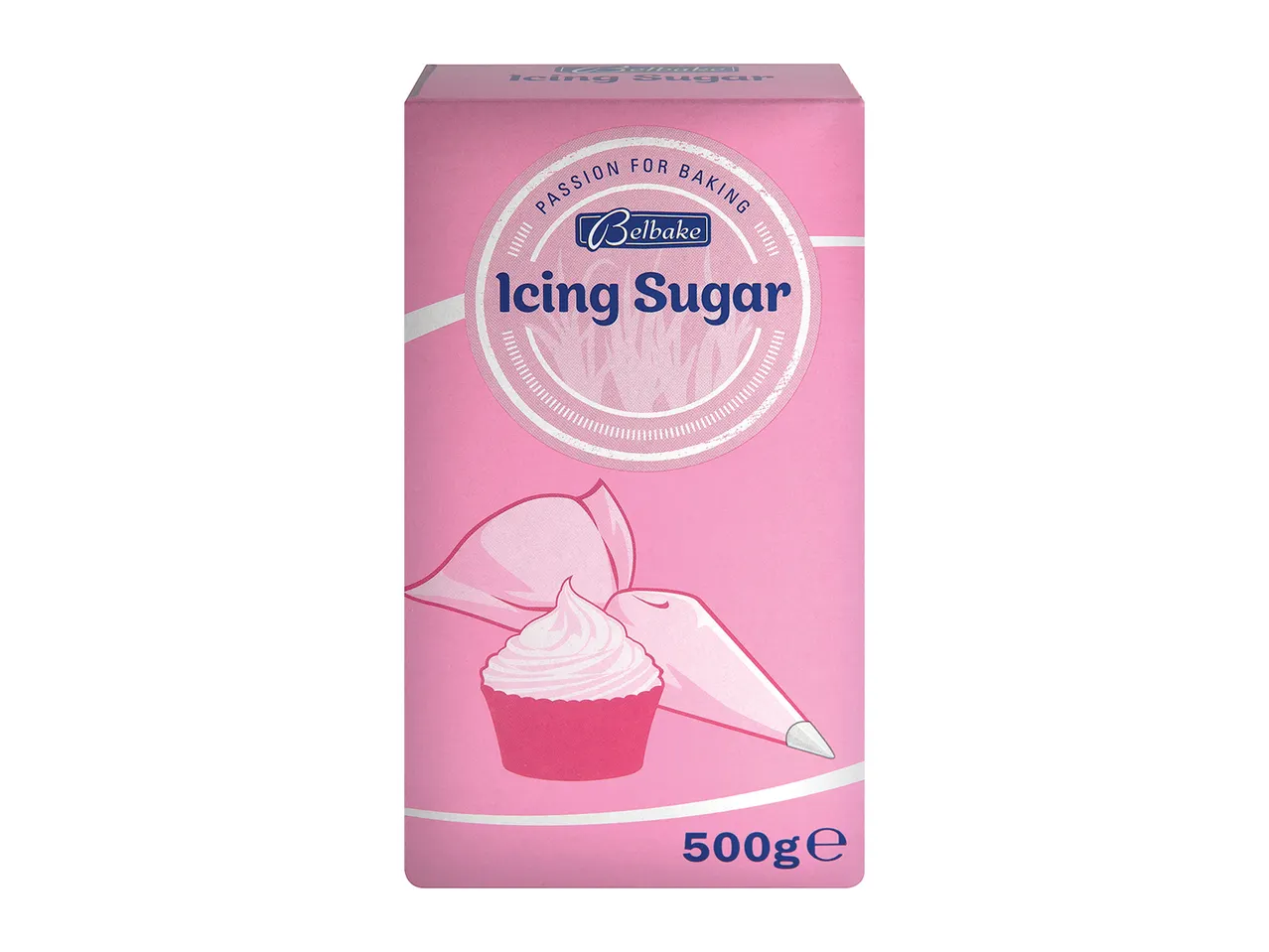 Belbake icing sugar, 500g.