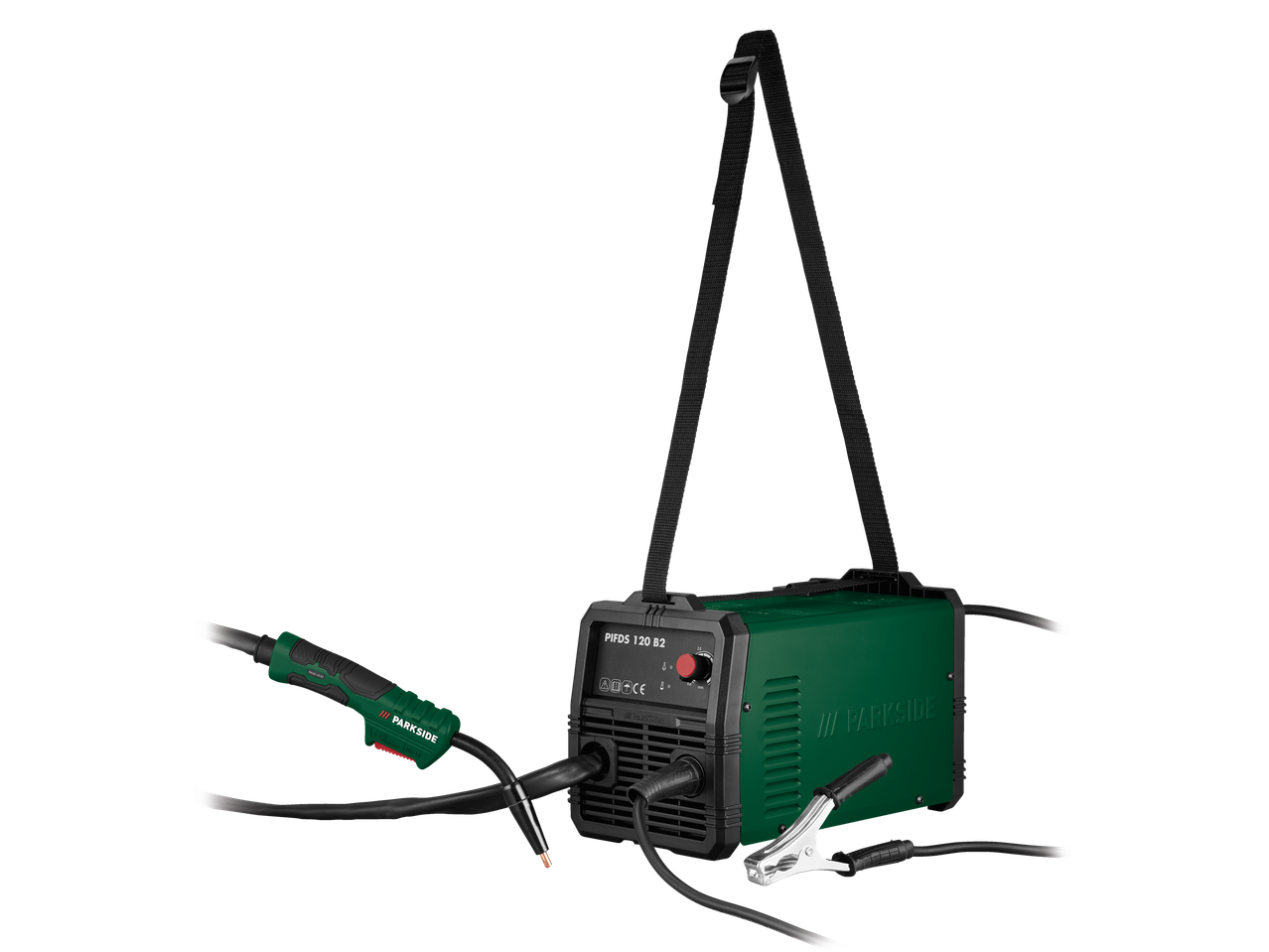 Апарат за заваривање Parkside PIFDS 120 B2 са прибором.