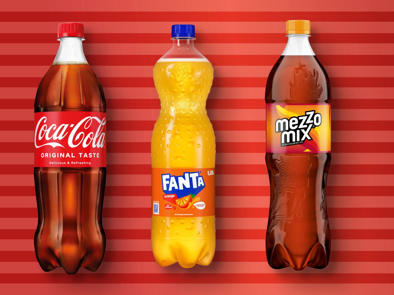 Mix/Sprite Coca-Cola/Fanta/Mezzo