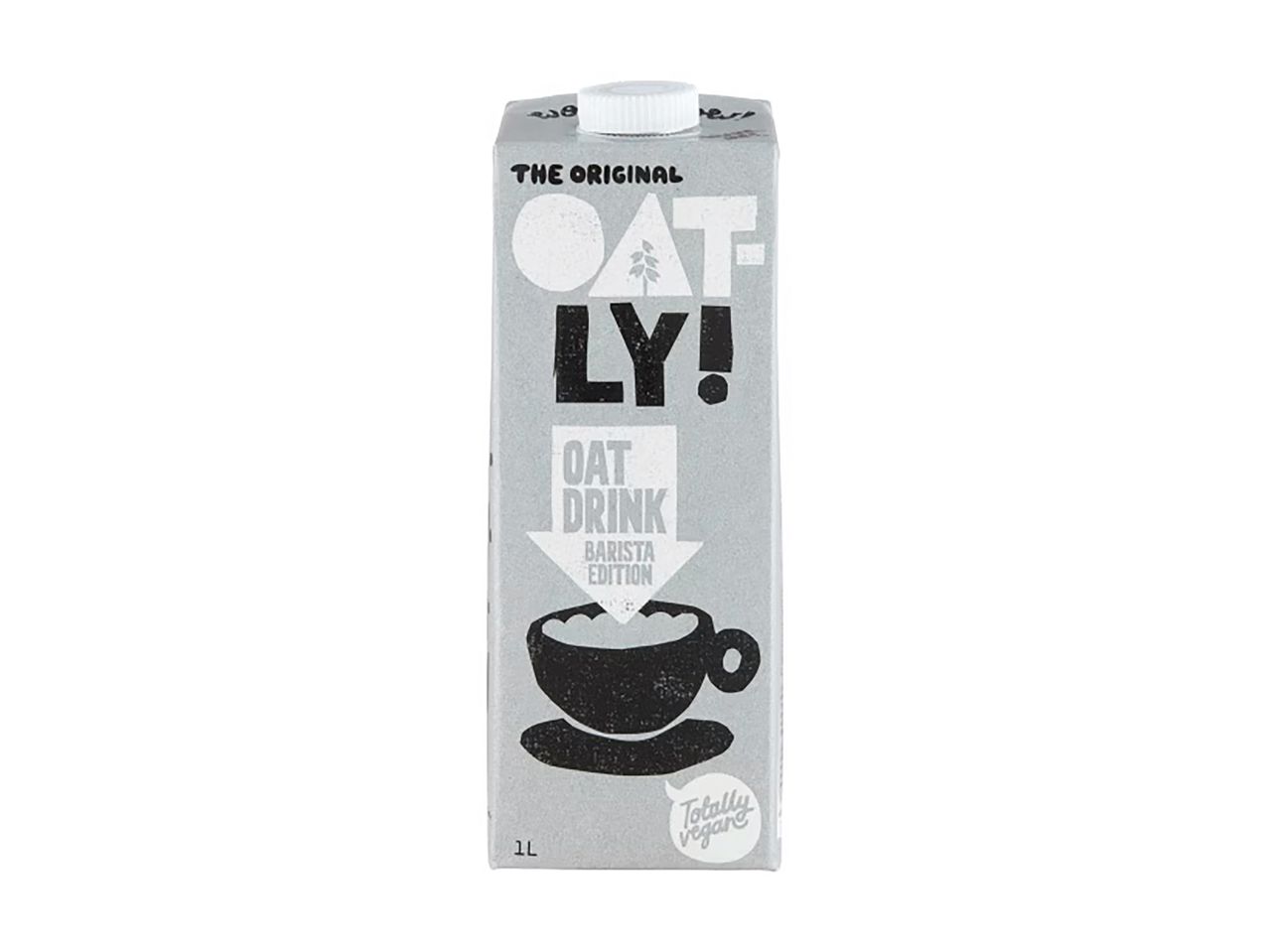 Oatly zabital, barista kiadás, teljesen vegán.