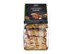 Deluxe Cantuccioni Almond biscuits in clear packaging, 240g.