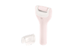 Lima elétrica para pés Cien Beauty rosa com tampa protetora transparente.