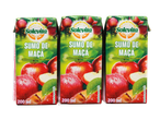 Três caixas de sumo de maçã Solevita de 200ml.
